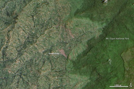 Uganda: Osunięcia ziemi